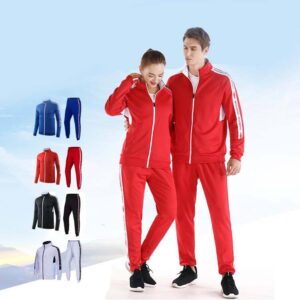 Wholesale Custom Soccer Training Two Piece Set Tracksuit Jogging Zipper Tracksuit Football Tracksuit Men - Image 6