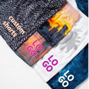 Wholesale Supplier High Quality Printed Mesh Gym Shorts Custom Logo Men Blank Polyester Sublimation Basketball Mesh Shorts - Image 2