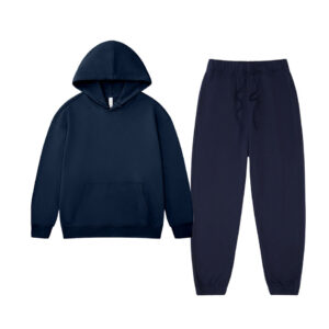 12 Colors Hoodies Manufacturers Wholesale Custom Sweatpants and Hoodie Two Piece Set - Image 3