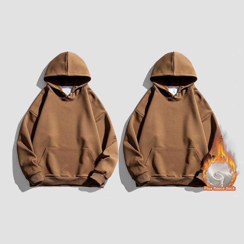 ROGADYN 400G Custom Clothing Blank Oversized High Quality Hooded Fleece Heavy Weight Men's Hoodies Sweatshirt Unisex Wholesale