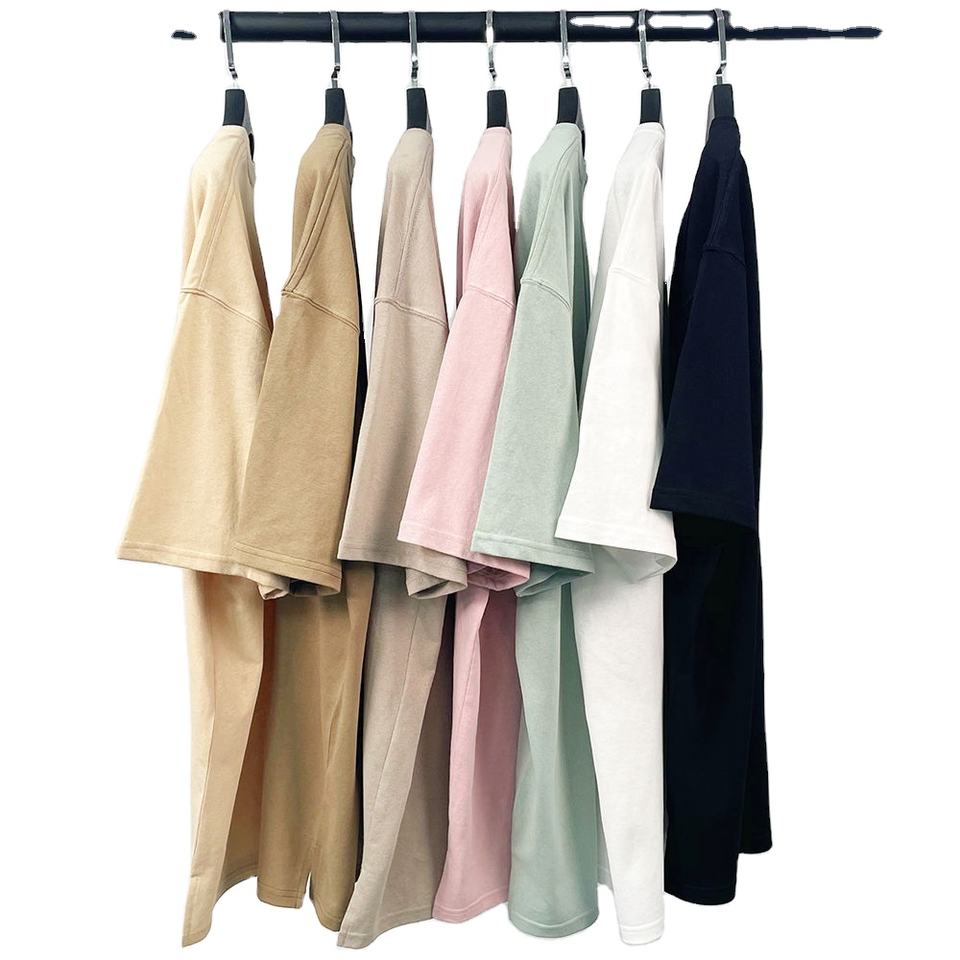 Us Size 180gsm 100% Cotton High Quality Custom Logo Plain T Shirt Drop Shoulder Oversized Plus Size Men's T-shirts