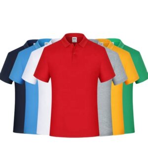 Super High Quality 100% Combed Cotton Polo Shirts Men's T-shirts Golf Soft Fabric Polo T-shirts Plus Size T-shirts - Image 1