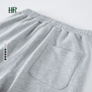 Custom Mens Design Running Baggy Track Pants 100% Cotton Plus Size Straight Leg Wide Leg Jogger Casual Sweat Pants for Men - Image 3