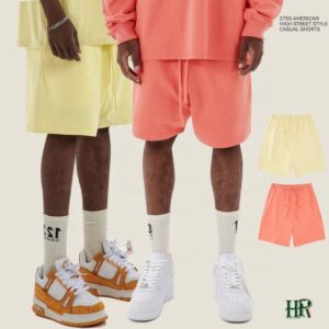 Custom Logo Men Cotton Shorts Sweat Men Fitness Running Short Breathable Cotton Shorts - Image 2