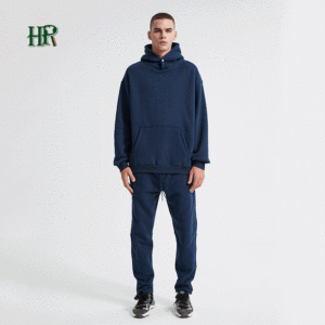 Wholesale Manufacturer Apparel Custom Logo Tracksuit Unisex Oversize Hoodies Joggers Set - Image 5