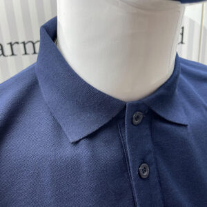 OEM 240gsm High Quality Plus Size Polyester Cotton Men Golf Polo T-shirt Custom Embroidery Printed logo Men's Polo Shirts - Image 4