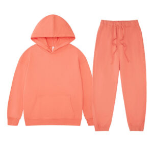 12 Colors Hoodies Manufacturers Wholesale Custom Sweatpants and Hoodie Two Piece Set - Image 4