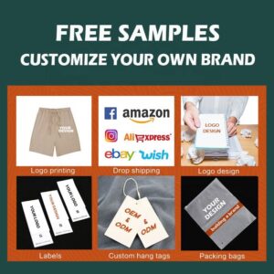 Custom Logo Men Cotton Shorts Sweat Men Fitness Running Short Breathable Cotton Shorts - Image 4