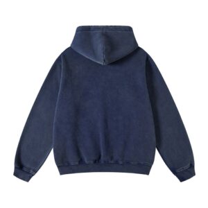 High Quality Hoodie Pullover Oversize Men's Hoodies Custom Puff Printing Heavy Weight Hoodie for Men - Image 2