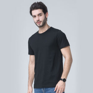 Custom Mens Clothing Oversized Plus Size T-Shirts Plain 100% Cotton T Shirt for Men - Image 5