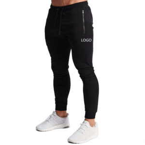 Custom High Waist Sport Jogger Elastic Wholesale Athletic Wear Cotton TrackPants Spandex Sweat Pants for Men - Image 4