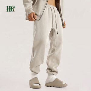 Unisex High Quality Cotton Fitness Jogging Streetwear Pants Blank Men Elastic Custom Joggers - Image 2