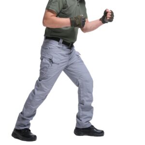 Men Outdoor Lightweight Assault  Cargo IX7 Tactical Pants Hiking HuntingCombatjogger Trousers - Image 1