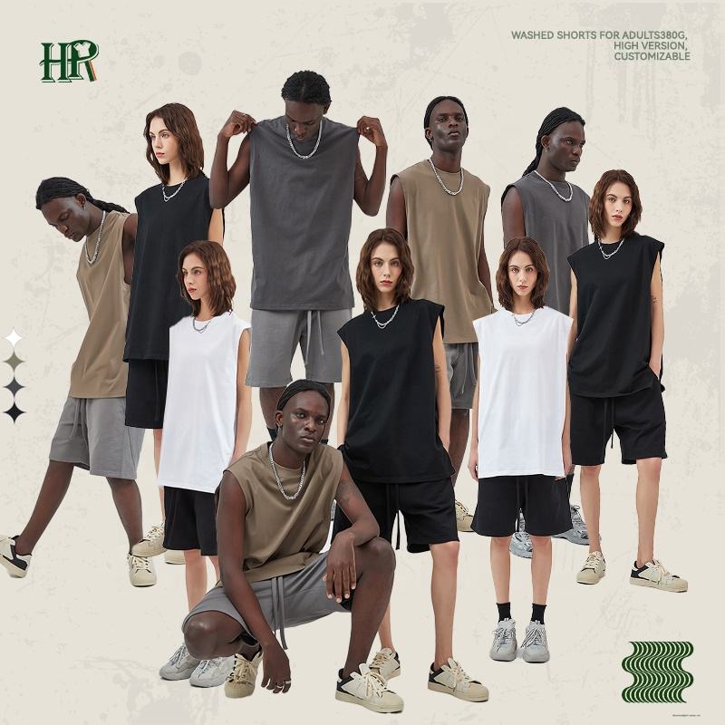 High Quality Custom Size Wholesale Mens Round Neck Heavy Cotton 100% Tshirts Original Mens Sleeveless T-shirts