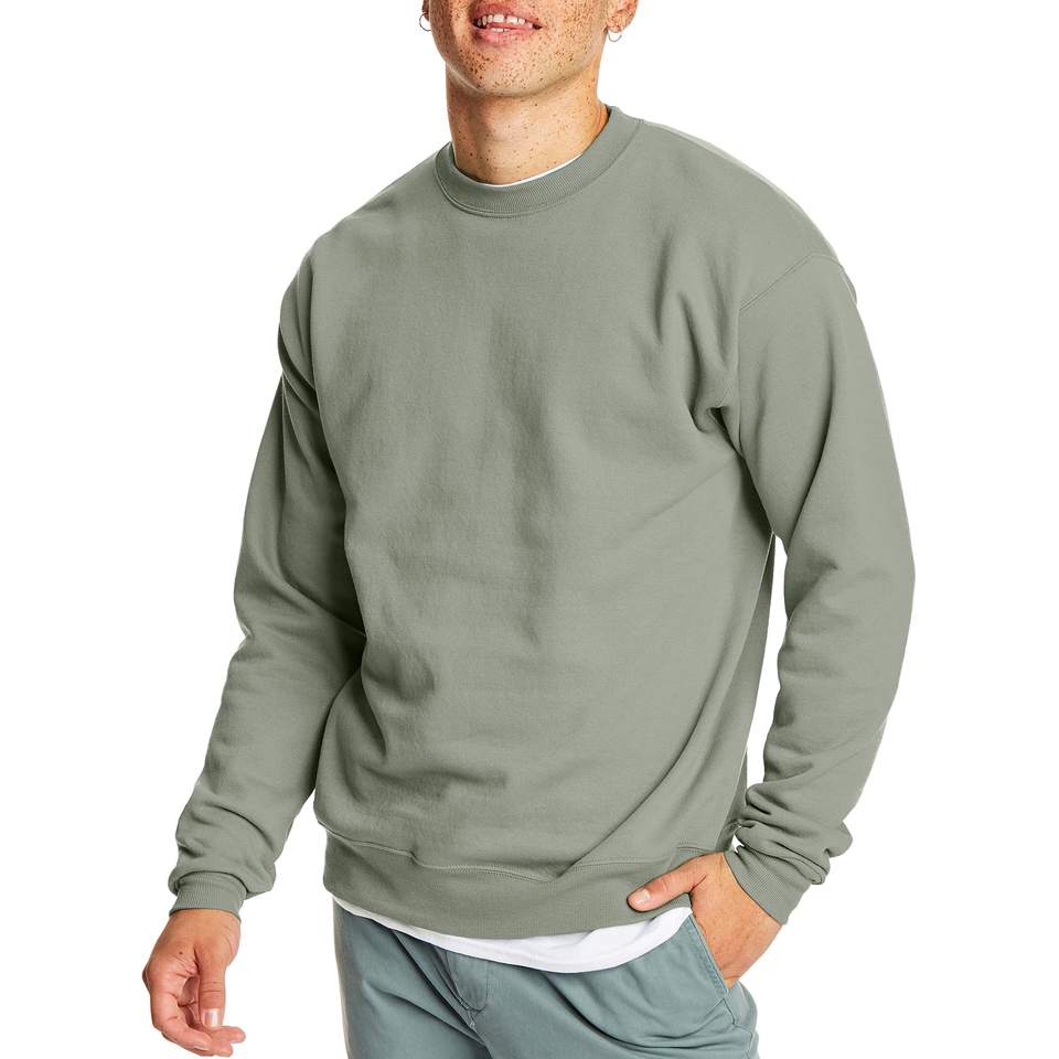 High Quality Pullover Unisex Cotton Print Crewneck Sweatshirt Oversized Plain Blank Men'S Sweatshirt for Men