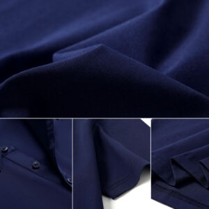 Super High Quality 100% Combed Cotton Polo Shirts Men's T-shirts Golf Soft Fabric Polo T-shirts Plus Size T-shirts - Image 6