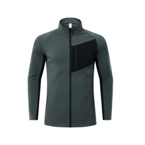 Wholesale Custom Sublimation Training Jackets Soccer Logo Embroidered Zip up Pullover Football Jackets Men - Image 3