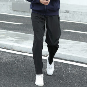 Wholesale Embroidery Custom Logo Unisex Sweatpants Long Casual Pants Blank Mens Straight Leg Trouser Sweatpants - Image 6