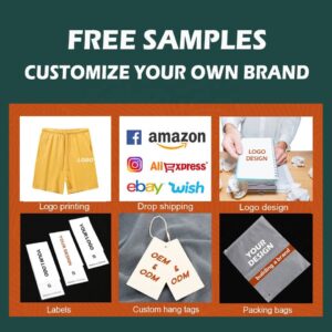 Custom Summer Street Fashion Casual T-shirt Short Set Stand Collar Waffle Plus Size Men's Sets - Image 4