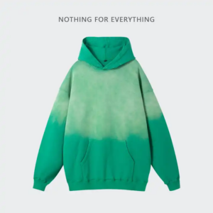 Clothing Manufacturers Custom No String Hoodie Gradient 100% Cotton 420 Gsm Oversized Heavyweight Hoodie - Image 5