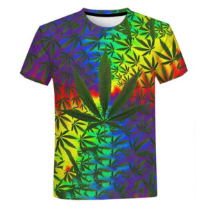 2022 Bob Marley Weeds Leaf 3D Digital Printing Shirt for Men Custom All Over Print Tshirts Graphics Printed Tees 3D Clothing - Image 6
