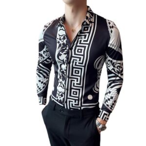 New Design Hot Sale Made 3D Embossed Polyester &Spandex DTG Print Boy Shirt Boy Classic Custom Shirt  Street Fashion - Image 1