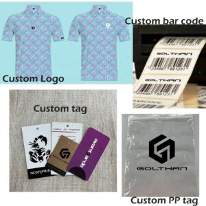 MOQ 1 Pcs Custom Sweat Management Golf T-Shirt Men Shirts Nice Design Printing Funny Golf Shirt Dropshipping - Image 5
