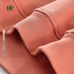 360 Grams High Quality Cotton Oversize Hoodie Thick Fleece Drop Shoulder Plain Custom Men Hoodies - Image 4