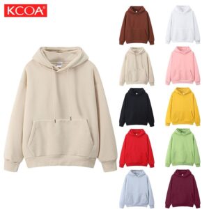 High Quality 500gsm Heavyweight Blank Fleece Hoodies Custom Embroidered Printed Hoodies Sweatshirts - Image 4