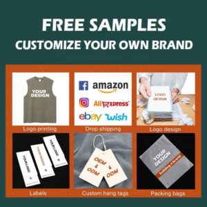 High Quality Custom Size Wholesale Mens Round Neck Heavy Cotton 100% Tshirts Original Mens Sleeveless T-shirts - Image 4