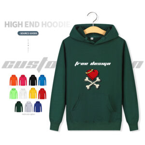 Wholesale ODM/OEM Oversize Cotton Men's Hoodies Pullover Custom Print Logo Hoodie for Adults and Kids - Image 1