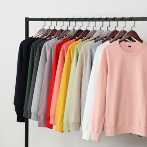 Wholesale Custom Men Clothing Street Wear Sweatshirt Fleece Hip Hop Unisex Oversized Men's Hoodies & Sweatshirts - Image 2