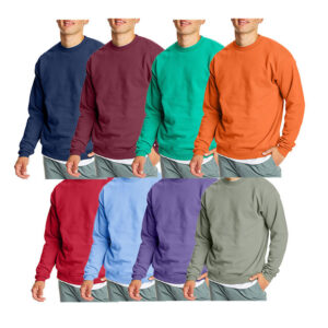 High Quality Pullover Unisex Cotton Print Crewneck Sweatshirt Oversized Plain Blank Men'S Sweatshirt for Men - Image 6