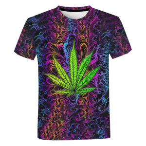 2022 Bob Marley Weeds Leaf 3D Digital Printing Shirt for Men Custom All Over Print Tshirts Graphics Printed Tees 3D Clothing - Image 3