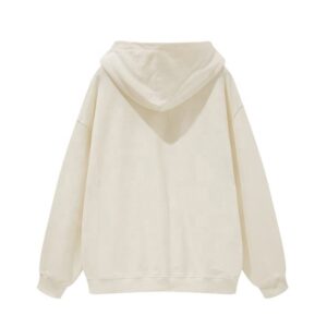 High Quality No String Heavyweight Cotton Hoodies Pullover Customized Plain Cut and Sew Hoodie - Image 6