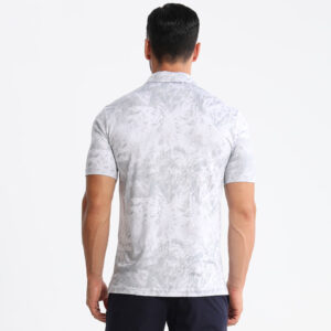 MOQ 1 Pcs  High Quality Custom Your Own Design Logo Polyester Spandex Print Dry Fit Golf Polo Shirts - Image 3