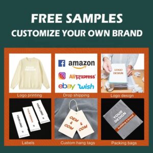 High Quality Printing  Blank Custom Crewneck Unisex Oversized Hoodies Sweatshirts - Image 4