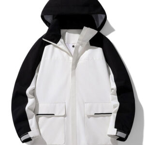 Autumn and Winter Outdoor Jacket Fashion Brand Waterproof Windproof Jacket Couple Mountaineering Clothing - Image 1