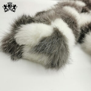 Men Thick Winter Clothing Long Crop Fur Jacket Trendy Custom Ladies Warm Natural fox Fur Coat - Image 6