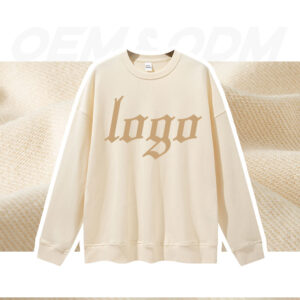 Custom Print Heavy Weight French Terry Unisex Plus Size Men's Hoodies and Sweatshirts - Image 1