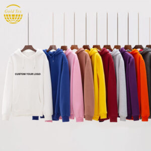 Custom Logo Print Cotton Blank Luxury Hoodies Unisex Fleece Embroidery Puff Print Heavyweight Plain Men's Oversized Hoodies - Image 1