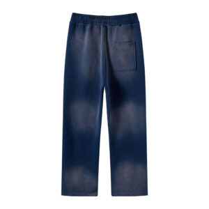 Customized logo High-quality Thick Cotton Pants Batik Vintage Washed Pants Loose Fitting Sports Casual Pants for Men and Women - Image 5