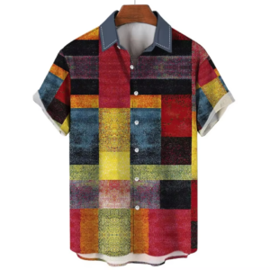 Men's Custom Clothing With Your Logo Loose Shirt Fashion Trend Oversized Men's Clothing - Image 1