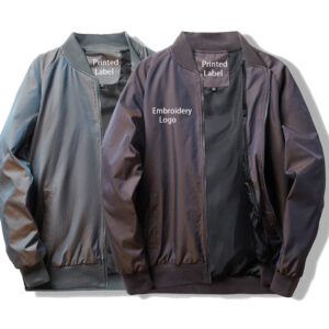 Custom Men's Clothes Fall Winter Jacket for Men Flash Colored Autumn Thin Long Sleeve Casual Outdoor Jacket Coat Bomber Jacket - Image 1