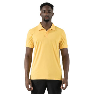 New Design Custom Embroidered Logo  87%Nylon&13%Spandex   Man Golf Business Uniform Solid Color Polo Shirt - Image 6