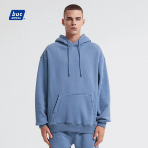 High Quality Pullover Plain Unisex Cotton Polyester Blend Oversize Hoodies Custom Printed With Your Logos Men's Clothing - Image 3