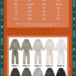 Customize Winter Oversize Blank Tracksuit  Sweatshirts Men's Sweatpants and Hoodie Set - Image 3