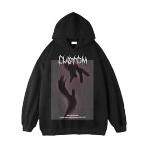 Wholesale High Quality Custom 310gsm Heavy Warm Winter Custom Hoodies Oversize Fashion Men Sweatshirt - Image 2