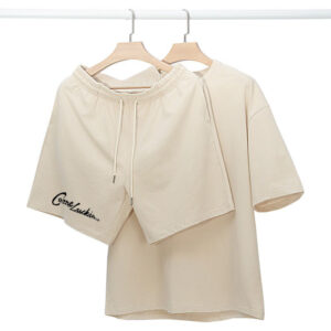 Summer Man Clothes Breathable Casual High Street Men's T Shirt and Shorts Sets Short Sleeve Tops Gym Suit Oversize Men's Sets - Image 1