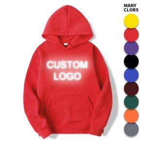 Custom logo Oversized Hoodies Blank Cotton Thick Fleece Unisex 320 350 400 450 550 Gsm Hoodies Pullover Men Puff Printing Hoodie - Image 1
